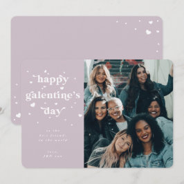 Tarjeta Festiva Personalizado de color feliz foto del día de Galen