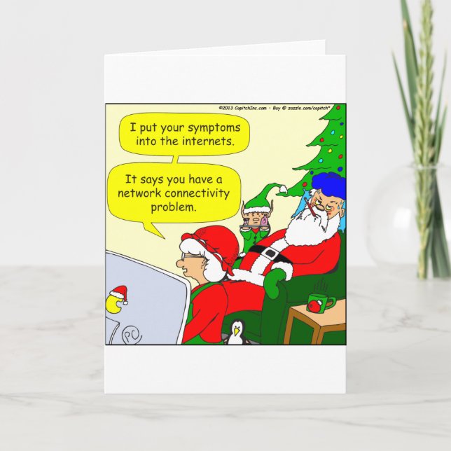 Tarjeta Festiva personalizado de los síntomas del asma (Anverso)