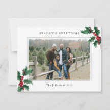 Personalizado de Navidades de la temporada blanca 