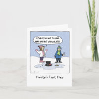 personalizado de Navidades "Frosty's Last Day" | X