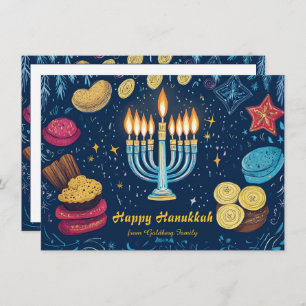 Tarjeta Festiva Personalizado de texto Festival de las Luces: