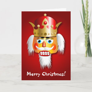 Tarjeta Festiva Personalizado de Xmas Nutcracker King