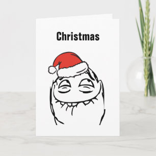 Tarjeta Festiva Personalizado del amor del duende de Christmas Le