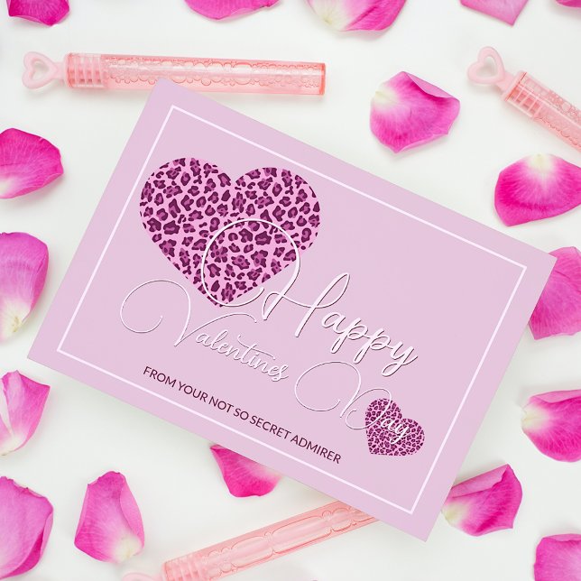 Tarjeta Festiva Personalizado Feliz Día de San Valentín Patrón de  (Subido por el creador)