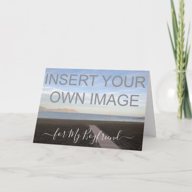 Tarjeta Festiva Personalizado foto amigo amigo mío San Valentín ta (Anverso)