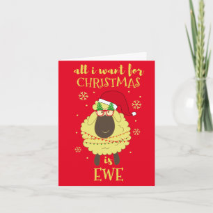 Tarjeta Festiva Personalizado Hecho Todo lo que quiero para los Na