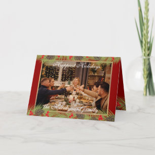Tarjeta Festiva Personalizado Moda clásica moderna más feliz