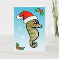 Personalizado Seahorse Santa