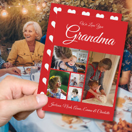 Tarjeta Festiva Personalizado te queremos abuela | Foto de Red 5