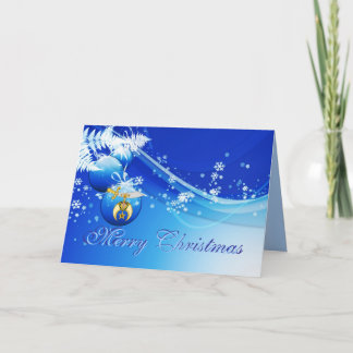 Tarjeta Festiva Personalizar los saludos navideños de Emblem Shrin