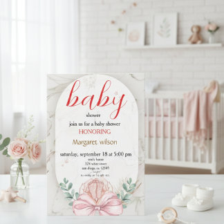 Tarjeta Festiva Personalized Baby Shower Card – Cute