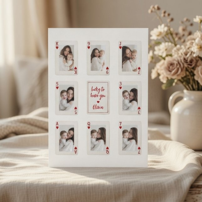 Tarjeta Festiva Personalized First Mother’s Day 2026 Photo  (Subido por el creador)