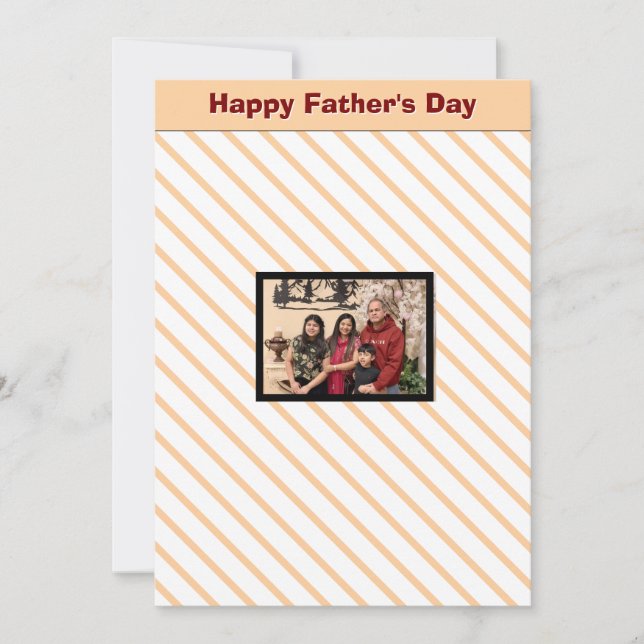 Tarjeta Festiva Personalized  Photo Picture Friends Family (Anverso)