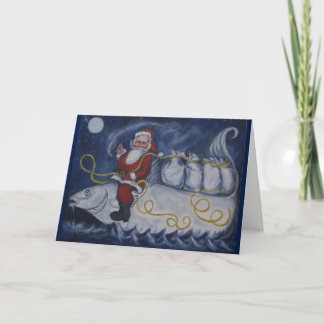 Tarjeta Festiva Pescado de gallina