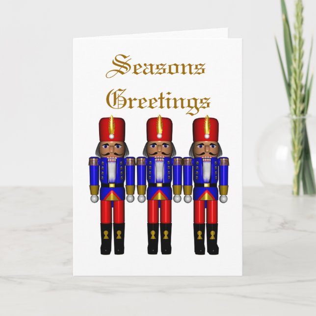 Tarjeta Festiva petardos tradicionales saludo de temporada (Anverso)