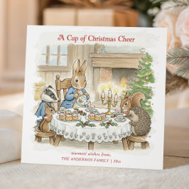 Tarjeta Festiva Peter Rabbit Magical Christmas