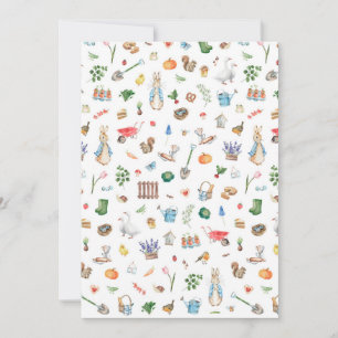 Tarjeta Festiva Peter the Rabbit