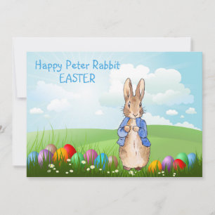 Tarjeta Festiva Peter the Rabbit Easter Bunny Rabbit