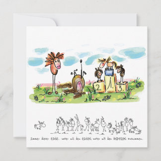 Tarjeta Festiva Pferdekarte – Geburtstagskarte für Pferdeliebhaber