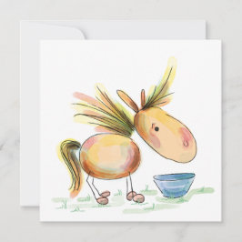 Tarjeta Festiva Pferdekarte, Geburtstagskarte für Pferdeliebhaber