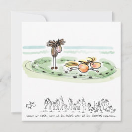 Tarjeta Festiva Pferdekarte – Grusskarte für Pferdeliebhaber