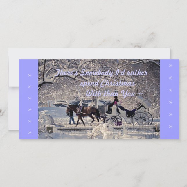 Tarjeta Festiva Photocard (Anverso)