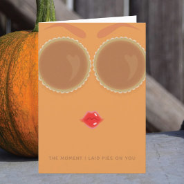 Tarjeta Festiva Pie Eyes