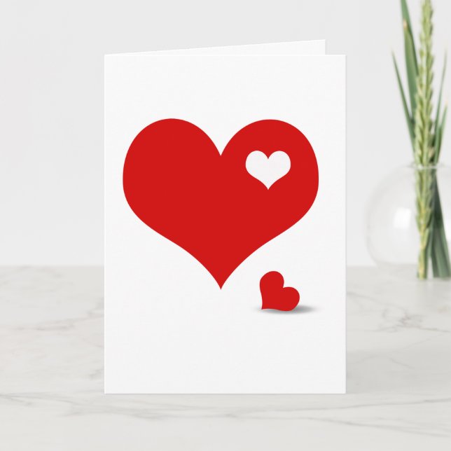 Tarjeta Festiva Pieza de mi corazón (Anverso)
