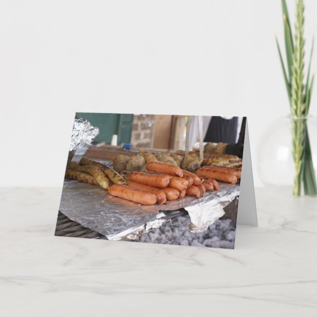 Tarjeta Festiva Pila Bilgística de Lovemeat (Anverso)