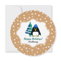 Pingüino | Navidades de nombres personalizados