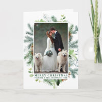 Pino de color de agua Boda de marco de foto de col