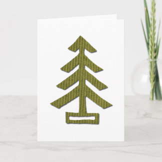 Tarjeta Festiva Pino de la pana