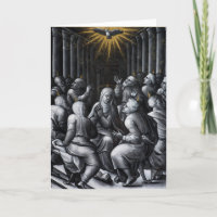 Pintura de confirmación de pentecostés de Pierre R