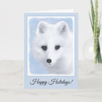 Pintura de Fox Ártica - Arte de Vida Silvestre Ori