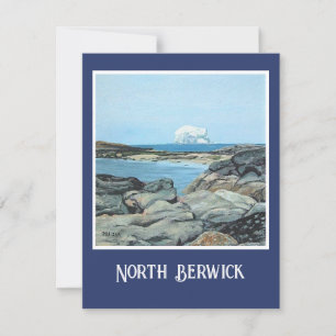 Tarjeta Festiva Pintura de petróleo de arte fino de Berwick North