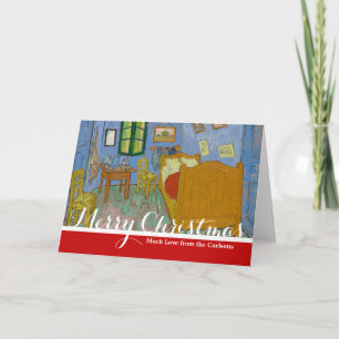 Tarjeta Festiva Pintura del dormitorio de Vincent Van Gogh