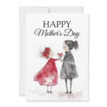 Pintura en Acuarela Día de la Madre