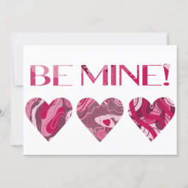 Tarjeta Festiva Pintura Giratoria Rosa Rojo San Valentín Sé Mía Fe