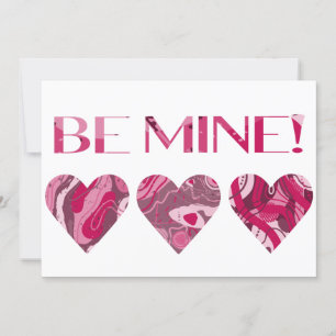 Tarjeta Festiva Pintura Giratoria Rosa Rojo San Valentín Sé Mía Fe