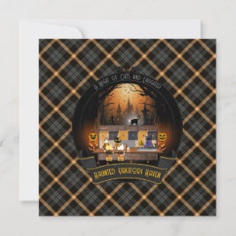 Tarjeta Festiva Piso Refugio de Yakitori Embrujado