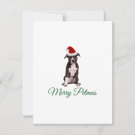 Tarjeta Festiva Pistola navideña