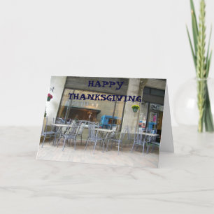 TARJETA FESTIVA PITTSBURG PA THANKSGIVING WISHES