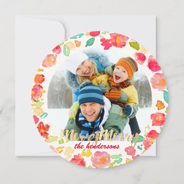 Tarjeta Festiva PixDezines jardín de sofía/tarjetas de vacaciones (Anverso)