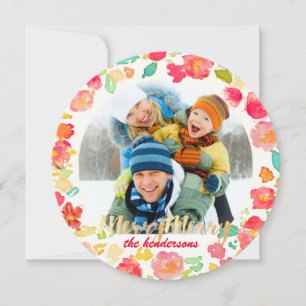 Tarjeta Festiva PixDezines jardín de sofía/tarjetas de vacaciones