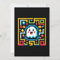 Pixel Ghost Maze - Juego Retro Inspirado en la Arc