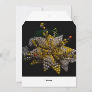 Tarjeta festiva plana