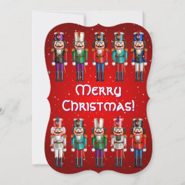 Tarjeta Festiva Platón de chaquetas para navidades