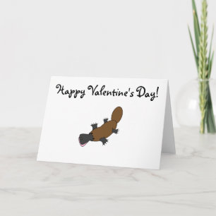 Tarjeta Festiva Platypus