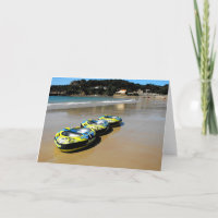 Playa de St Brelade con marea baja Jersey