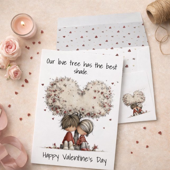 Tarjeta Festiva Playful Romantic Valentine Card  (Subido por el creador)